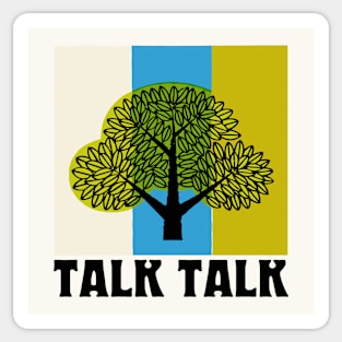 Talk Talk  • Original Retro Style Aesthetic Design Sticker